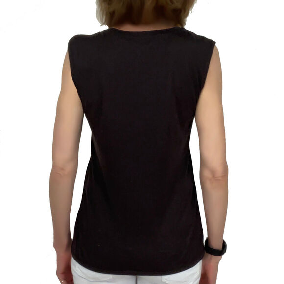 Chaser Weekends Are For Dogs Tee Sz XS New $62 T-Shirt Vintage Wash Union Black - Picture 3 of 9